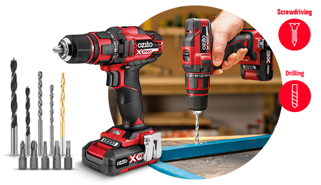 Ozito drill driver kit sale