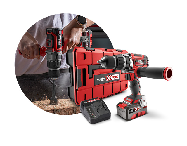 A brushless hammer drill