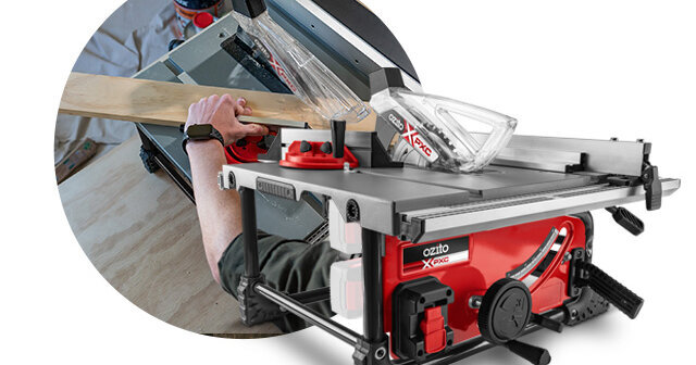 Cordless Portability with the PXC 36V 2 x 18V Table Saw ozito .nz