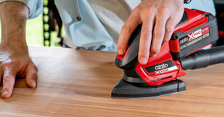 Ozito cordless belt discount sander